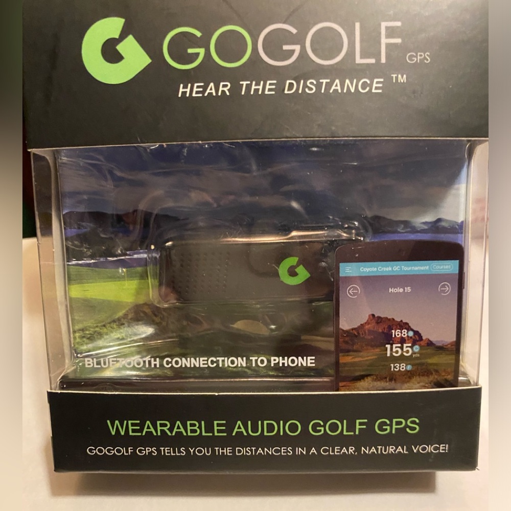 🎄 NWT GOGOLF GPS Sealed - New in Box! Lightweight Help your golf score.